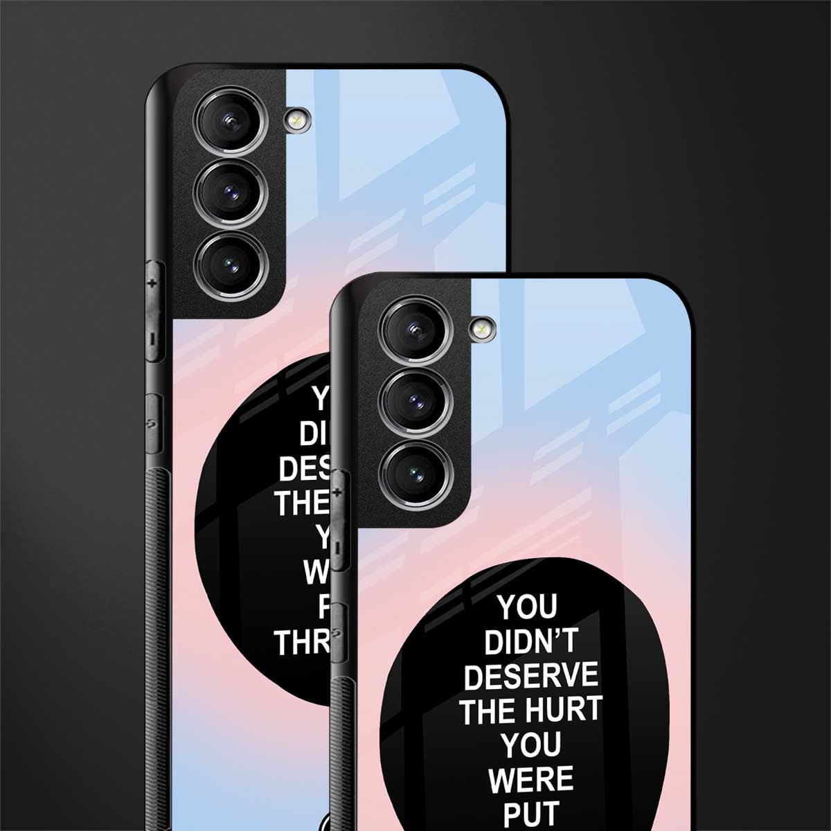 hurt glass case for samsung galaxy s21 fe 5g image-2