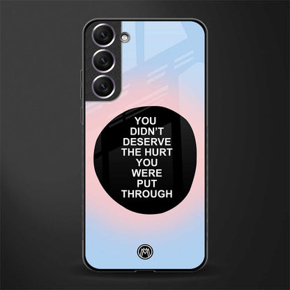 hurt glass case for samsung galaxy s21 fe 5g image