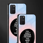 hurt glass case for samsung galaxy a91 image-2