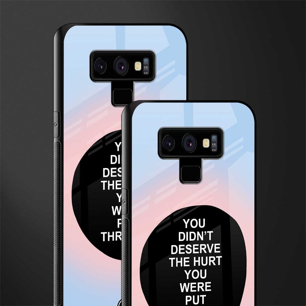 hurt glass case for samsung galaxy note 9 image-2