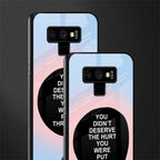 hurt glass case for samsung galaxy note 9 image-2
