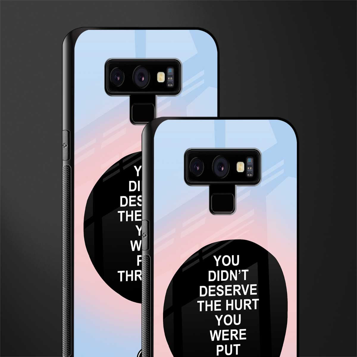 hurt glass case for samsung galaxy note 9 image-2