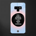 hurt glass case for samsung galaxy note 9 image
