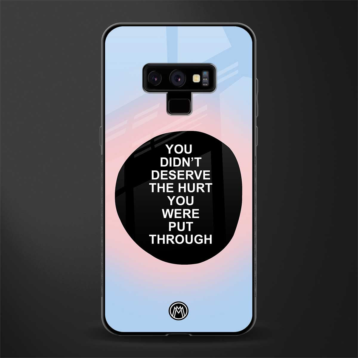 hurt glass case for samsung galaxy note 9 image
