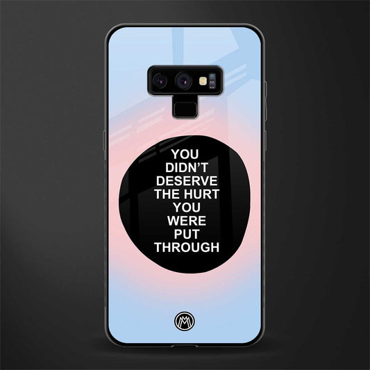 hurt glass case for samsung galaxy note 9 image
