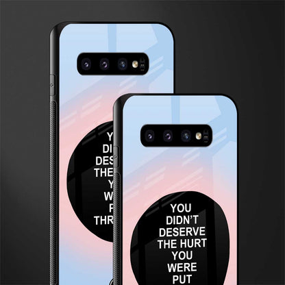 hurt glass case for samsung galaxy s10 plus image-2