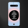 hurt glass case for samsung galaxy s10 image