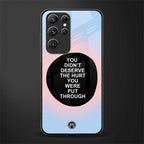 hurt glass case for samsung galaxy s22 ultra 5g image