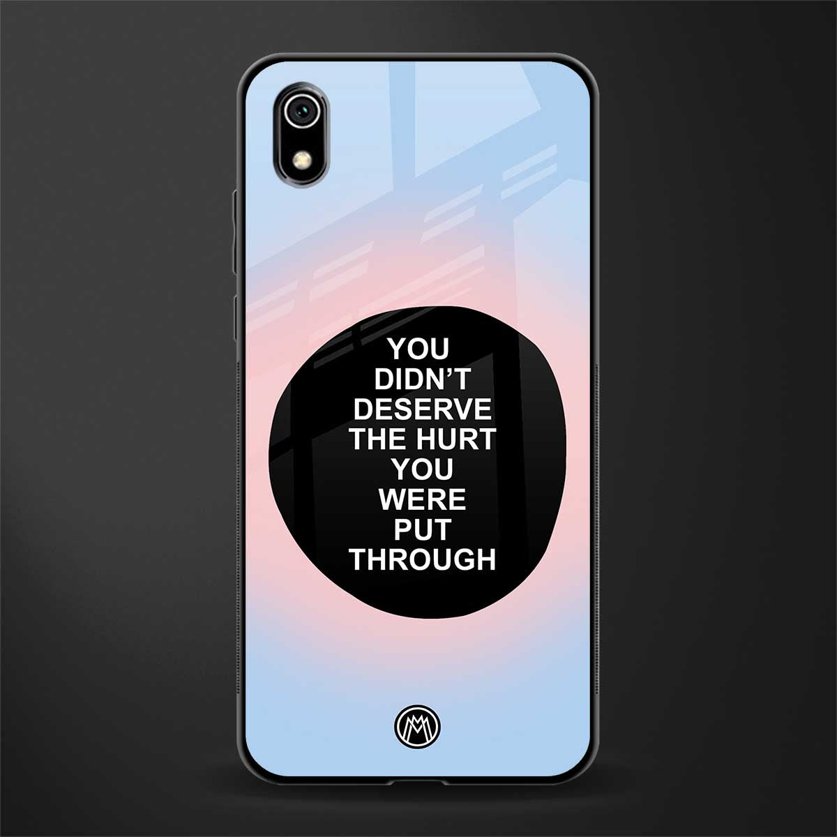 hurt glass case for redmi 7a image