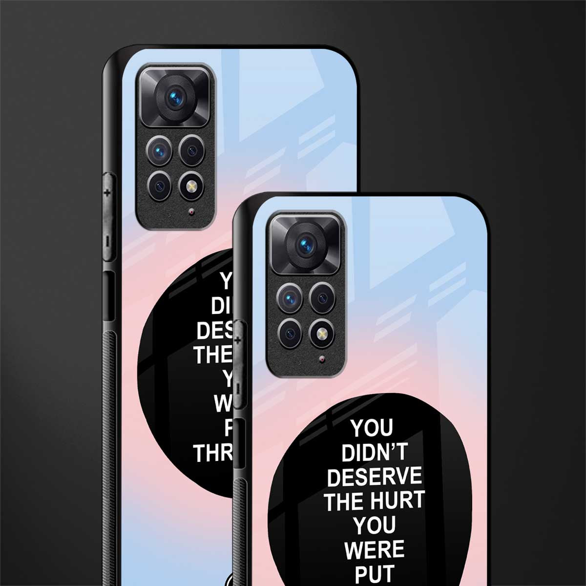 hurt glass case for redmi note 11s image-2