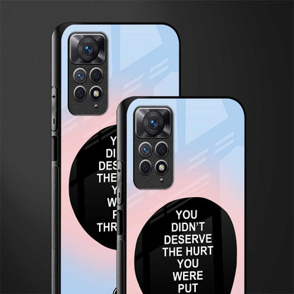 hurt glass case for redmi note 11s image-2