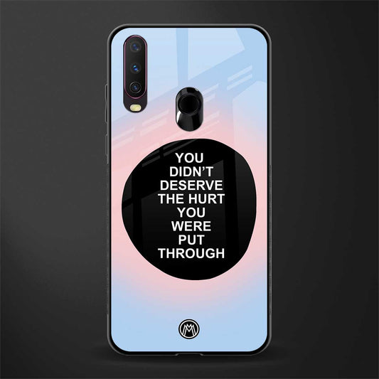 hurt glass case for vivo y15 image