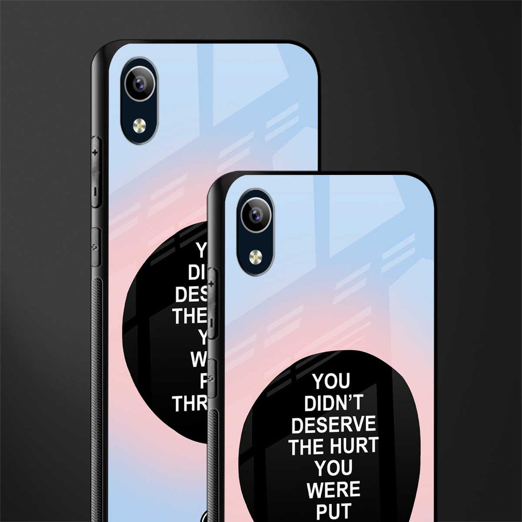 hurt glass case for vivo y1s without fingerprint image-2