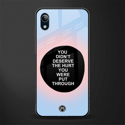 hurt glass case for vivo y90 image