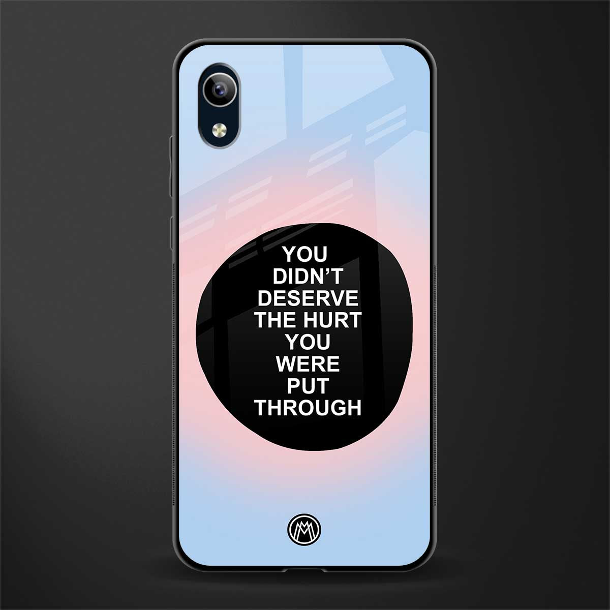 hurt glass case for vivo y1s without fingerprint image