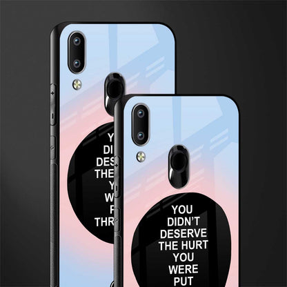 hurt glass case for vivo y95 image-2