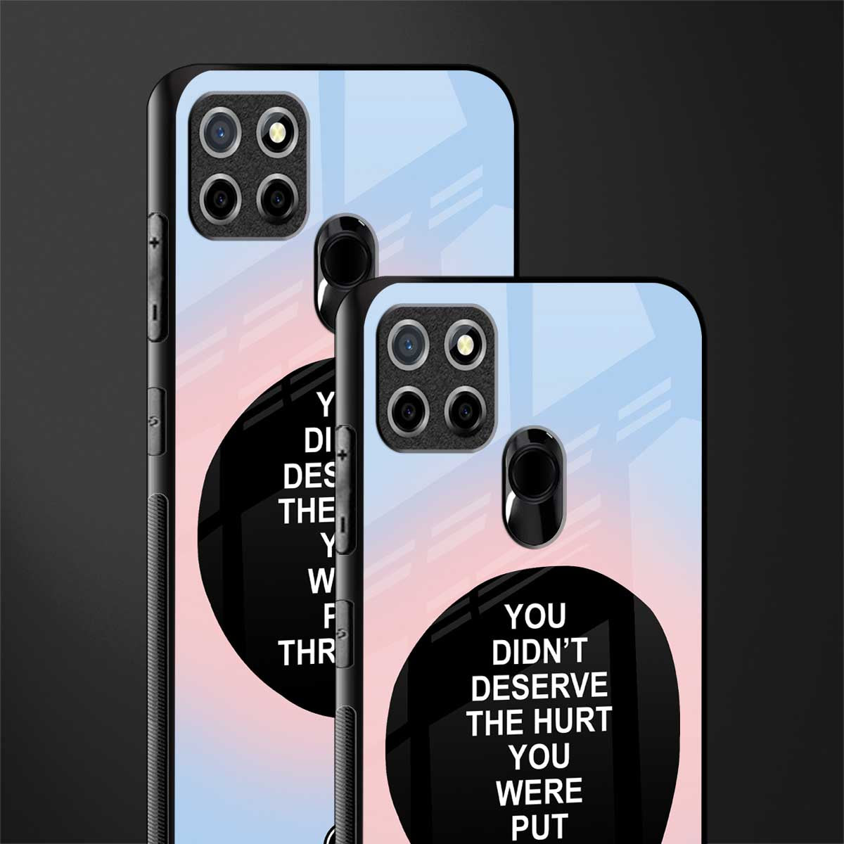 hurt glass case for realme narzo 30a image-2