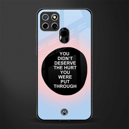 hurt glass case for realme narzo 20 image