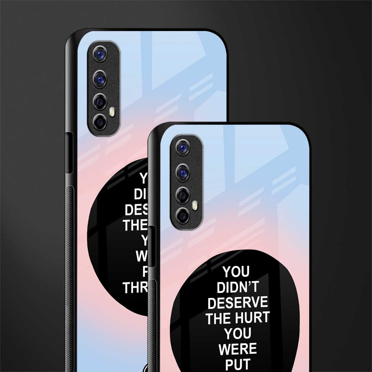 hurt glass case for realme 7 image-2