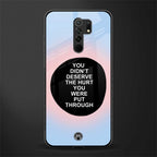 hurt glass case for redmi 9 prime image