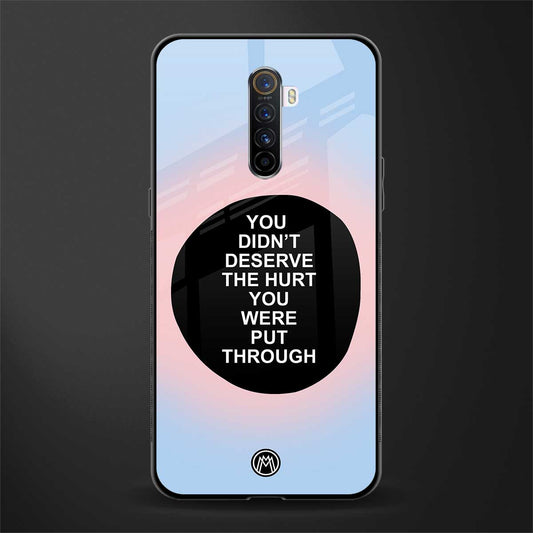 hurt glass case for realme x2 pro image