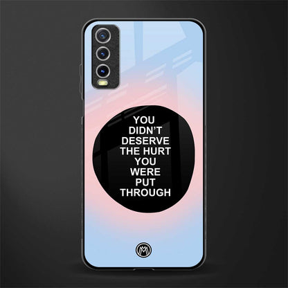 hurt glass case for vivo y20svivo y20avivo y20g image