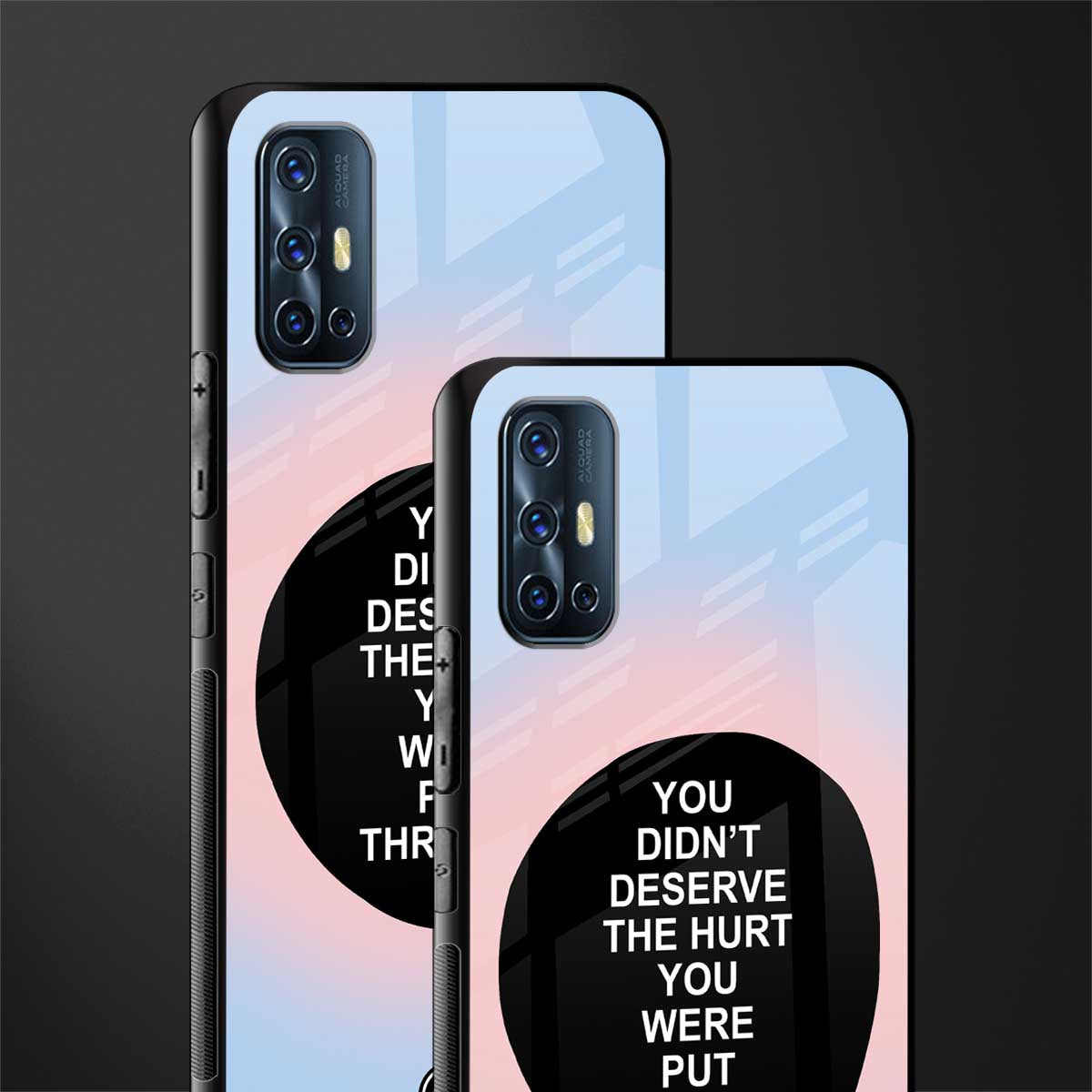 hurt glass case for vivo v17 image-2