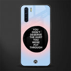 hurt glass case for oppo f15 image