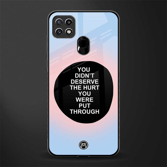 hurt glass case for oppo a15s image