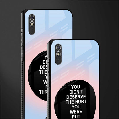 hurt glass case for redmi 9i image-2