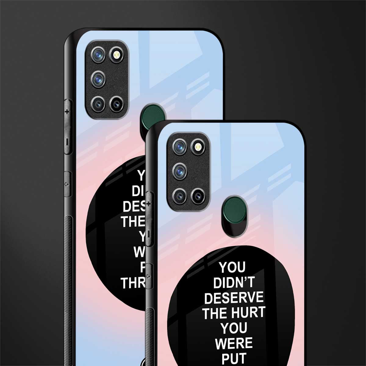 hurt glass case for realme 7i image-2