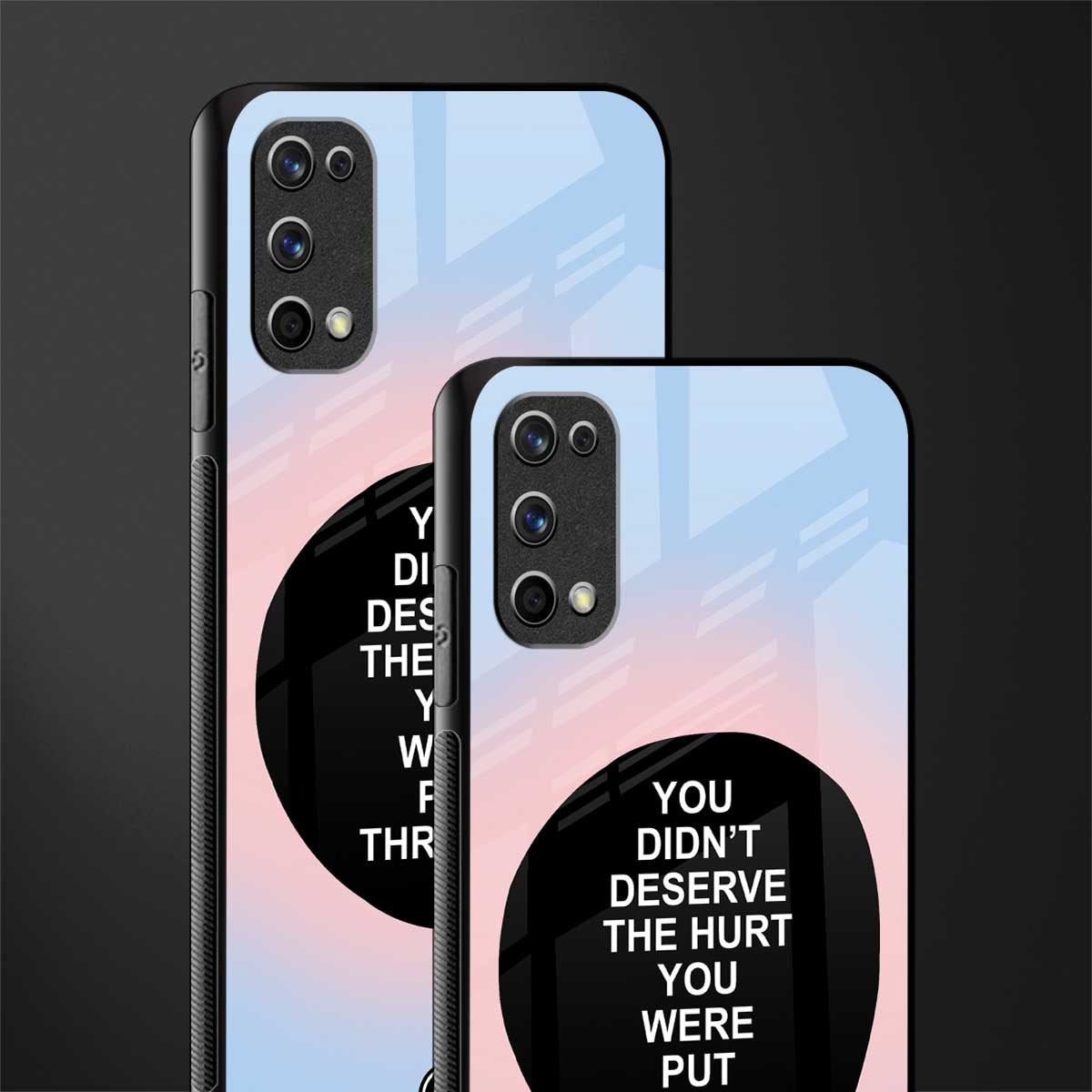 hurt glass case for realme 7 pro image-2