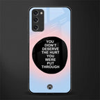 hurt glass case for samsung galaxy s20 fe image