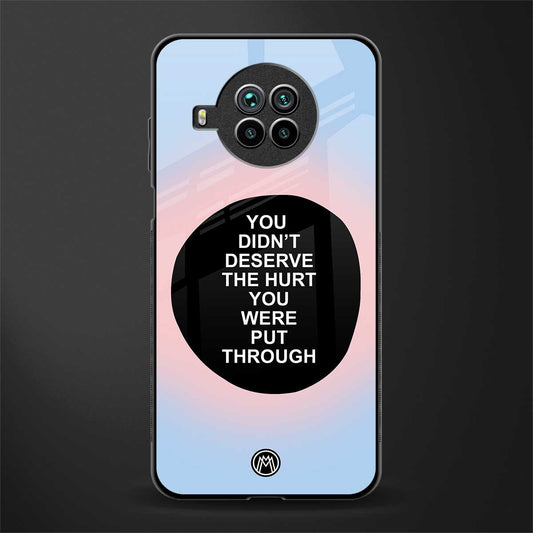 hurt glass case for mi 10i image