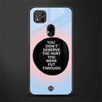 hurt glass case for redmi 9c image