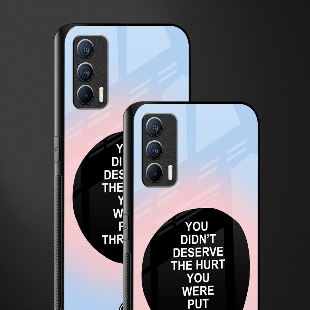 hurt glass case for realme x7 image-2