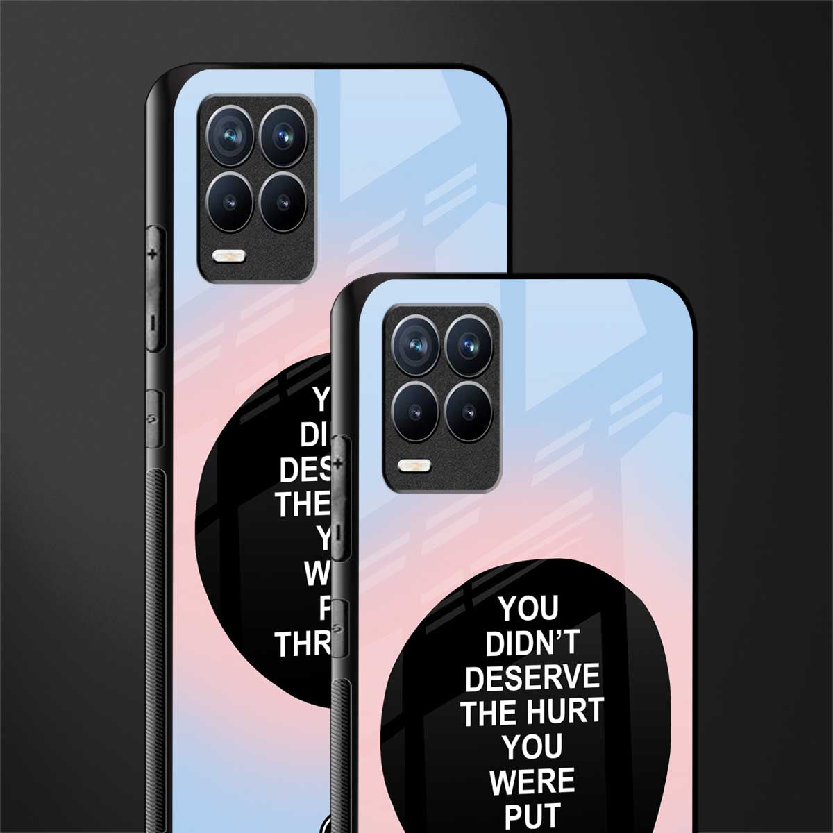 hurt glass case for realme 8 pro image-2