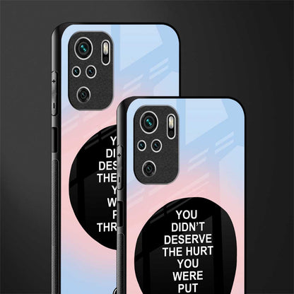 hurt glass case for redmi note 10s image-2