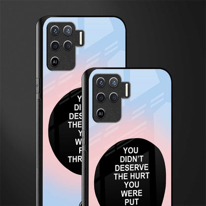 hurt glass case for oppo f19 pro image-2