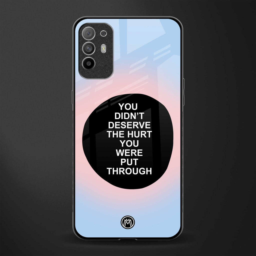 hurt glass case for oppo f19 pro plus image