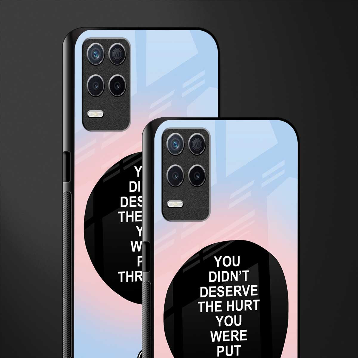hurt glass case for realme 8 5g image-2
