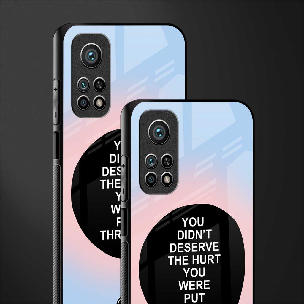 hurt glass case for mi 10t pro image-2