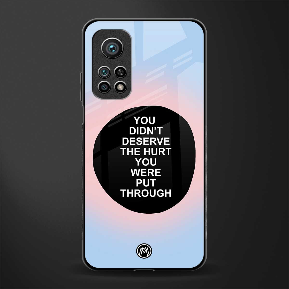hurt glass case for mi 10t pro image