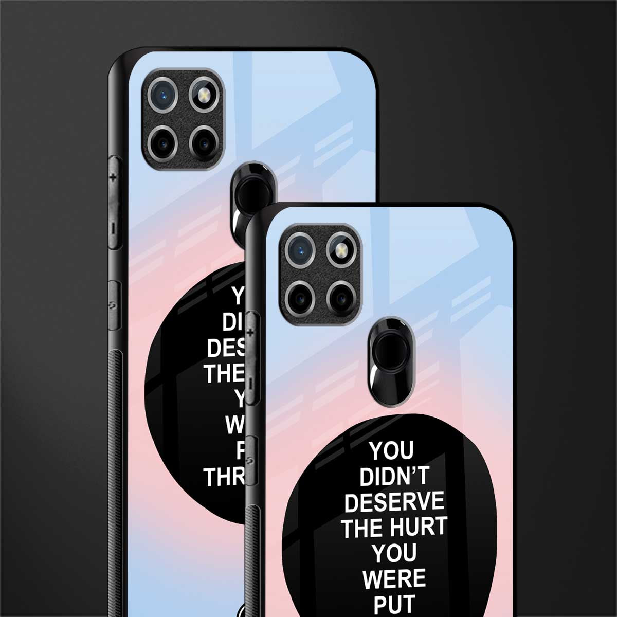 hurt glass case for realme c21y image-2