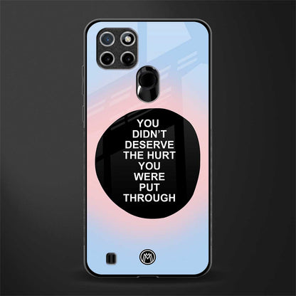 hurt glass case for realme c21y image