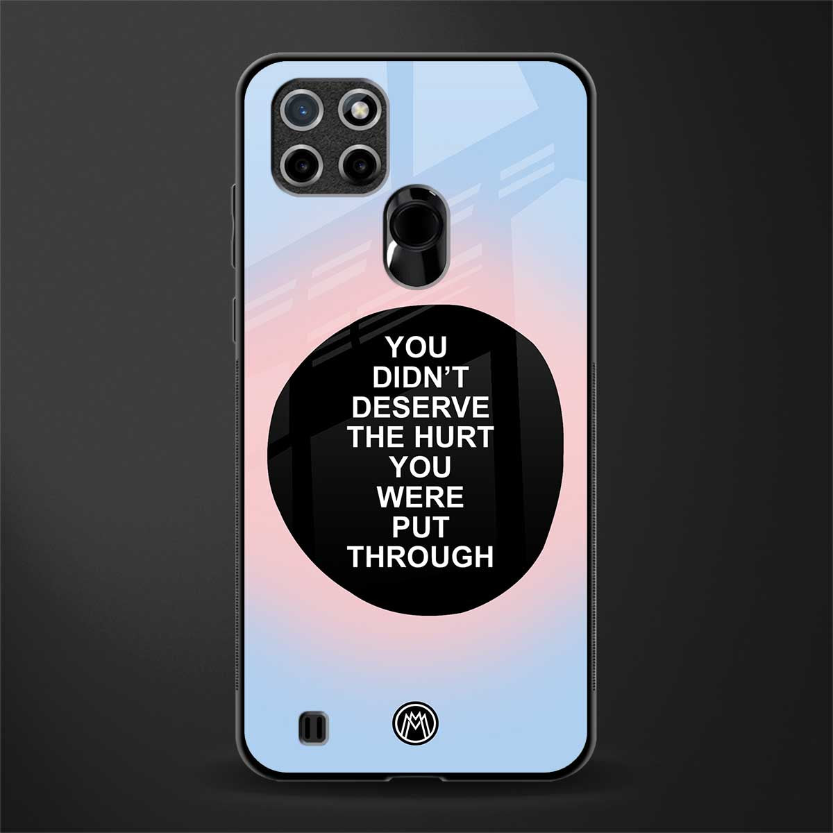 hurt glass case for realme c25y image