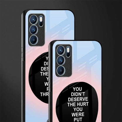 hurt glass case for oppo reno6 5g image-2