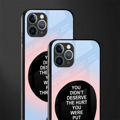 hurt glass case for iphone 11 pro image-2