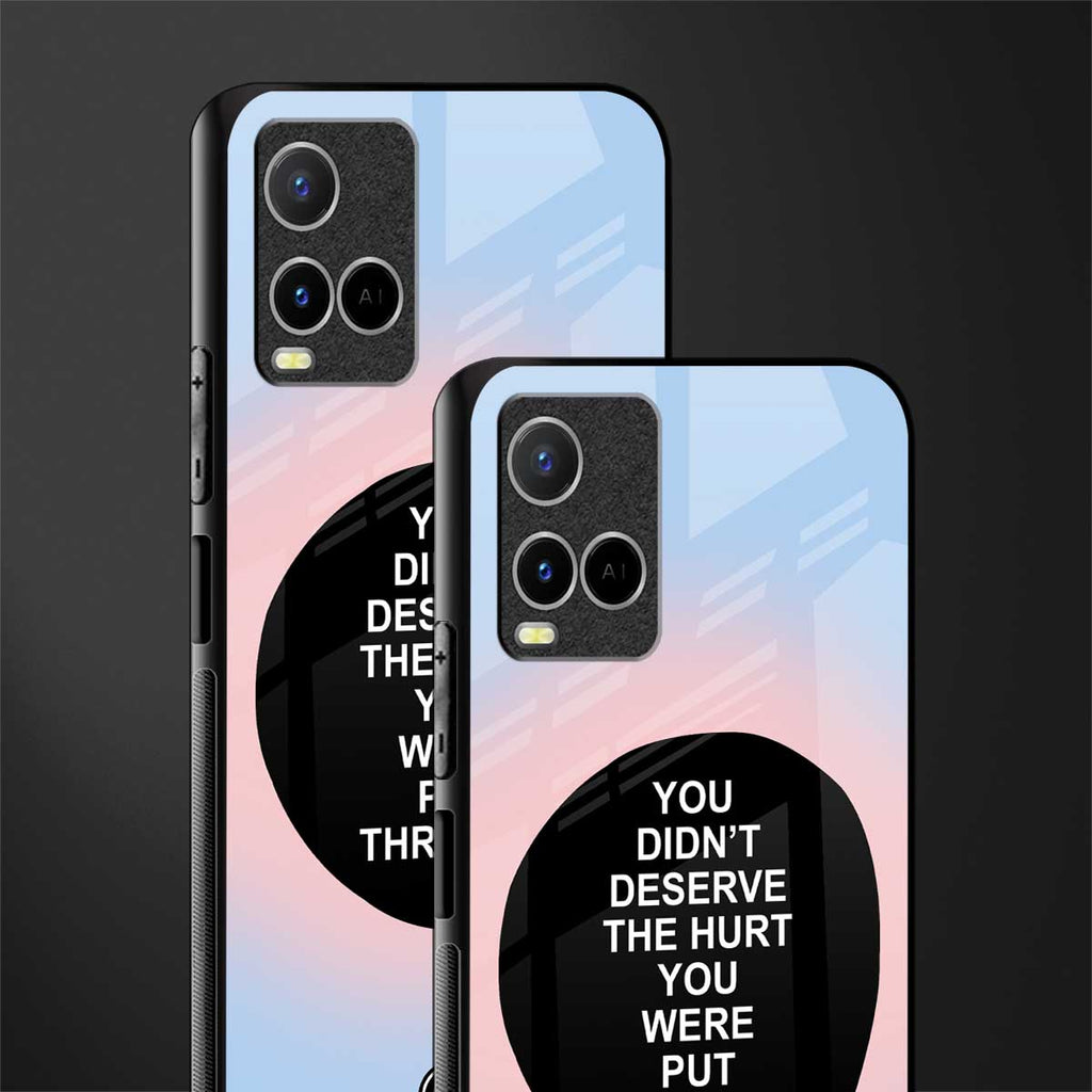 hurt glass case for vivo y21t image-2