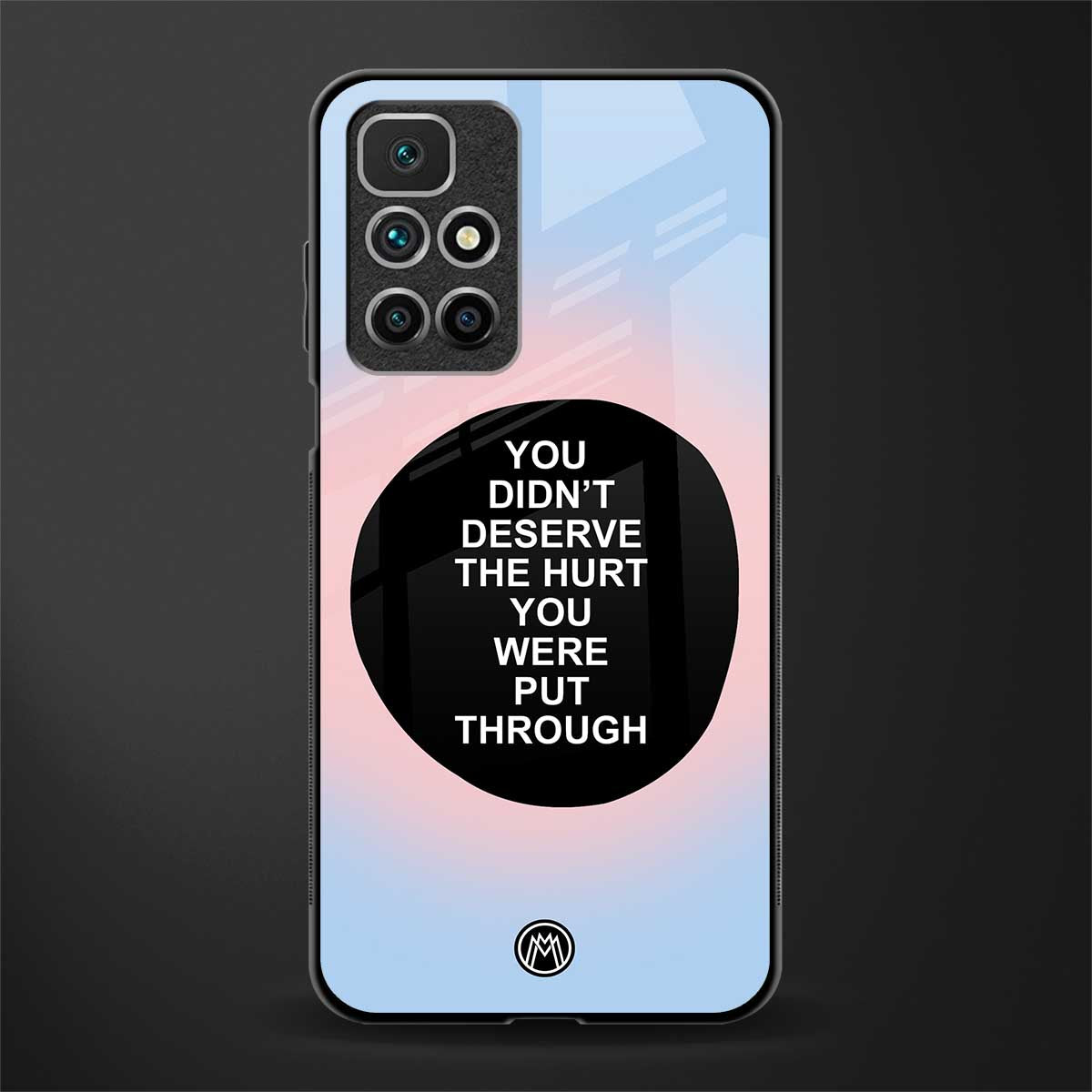 hurt glass case for redmi 10 prime image
